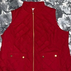 St. John’s Bay red vest